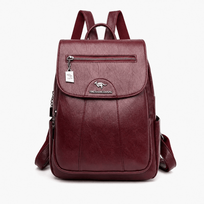 The Sunday Avenue Red Everyday Travel Backpack - Sophie