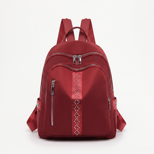 The Sunday Avenue Red Lightweight City Backpack - Queenie