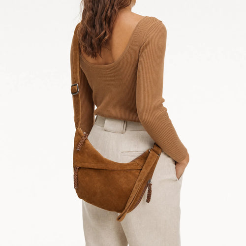 Soft Rounded Shoulder Bag - Alfreda