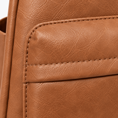 Convertible Vegan Leather Backpack Purse - Delphine