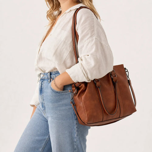 Spacious Daily Tote - Hester for Effortless Days