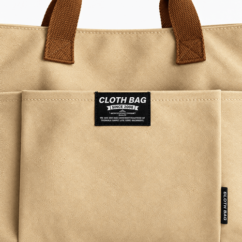 Structured Canvas Tote Bag for 15.6" Laptops - Honora