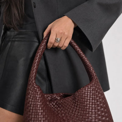 The Sunday Avenue Structured Work Tote - Delia