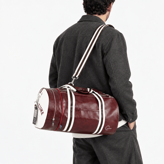 The Sunday Avenue Waterproof PU Leather Duffel Bag with Shoe Compartment
