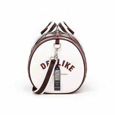 The Sunday Avenue Waterproof PU Leather Duffel Bag with Shoe Compartment