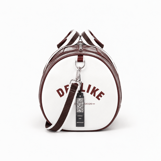 The Sunday Avenue Waterproof PU Leather Duffel Bag with Shoe Compartment