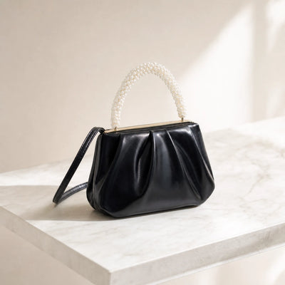 The Sunday Avenue Wedding Pearl Evening Bag - Pearl