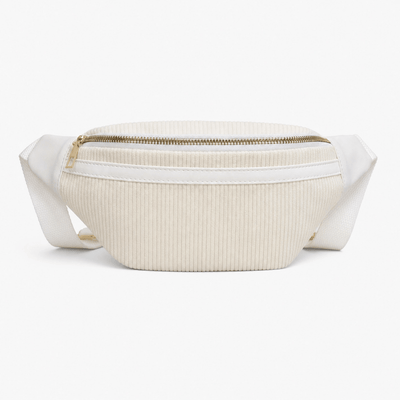 The Sunday Avenue White Compact Crossbody Travel Bag - Octavia