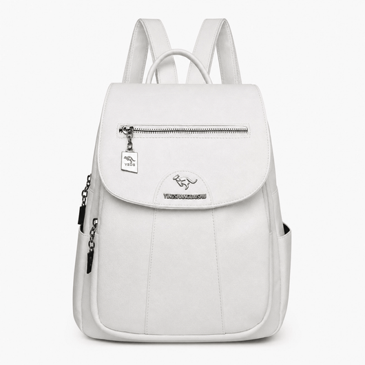 The Sunday Avenue White Everyday Travel Backpack - Sophie