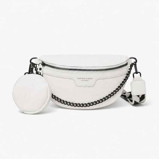 The Sunday Avenue White Floral Bum Bag - Nell for Everyday
