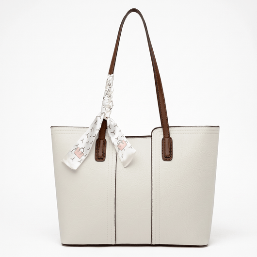 The Sunday Avenue White Shoulder Bag Everyday Carry - Yule