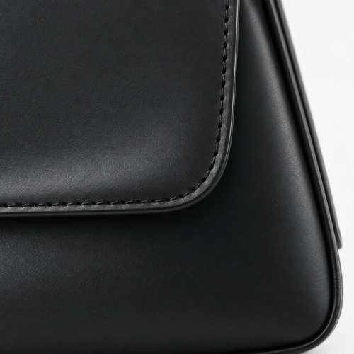Women's Compact Shoulder Bag with Flap Closure - Branwen