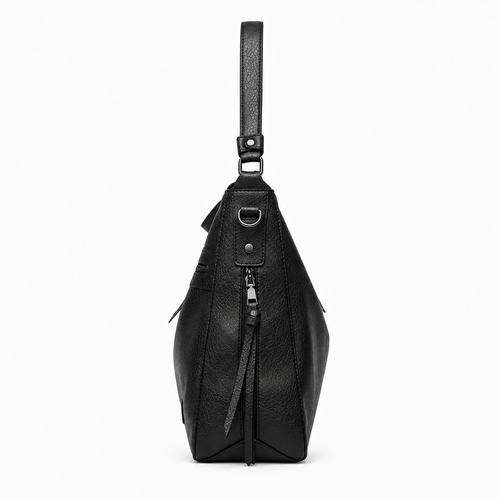 Women's PU Leather Multi-Compartment Shoulder Bag - Dahlia