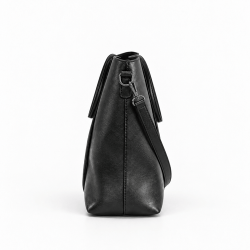 Women's PU Leather Tote Bag with Detachable Shoulder Strap - Jocelyn