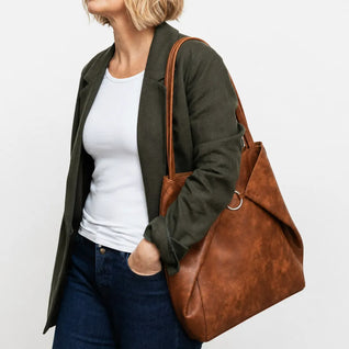 Work Clasp Tote - Fleur