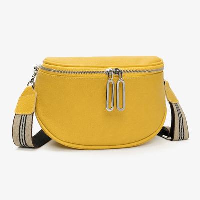 The Sunday Avenue Yellow Compact Travel Waist Bag - Imogen