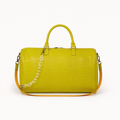 The Sunday Avenue Yellow Large Capacity Travel Bag - Morgan